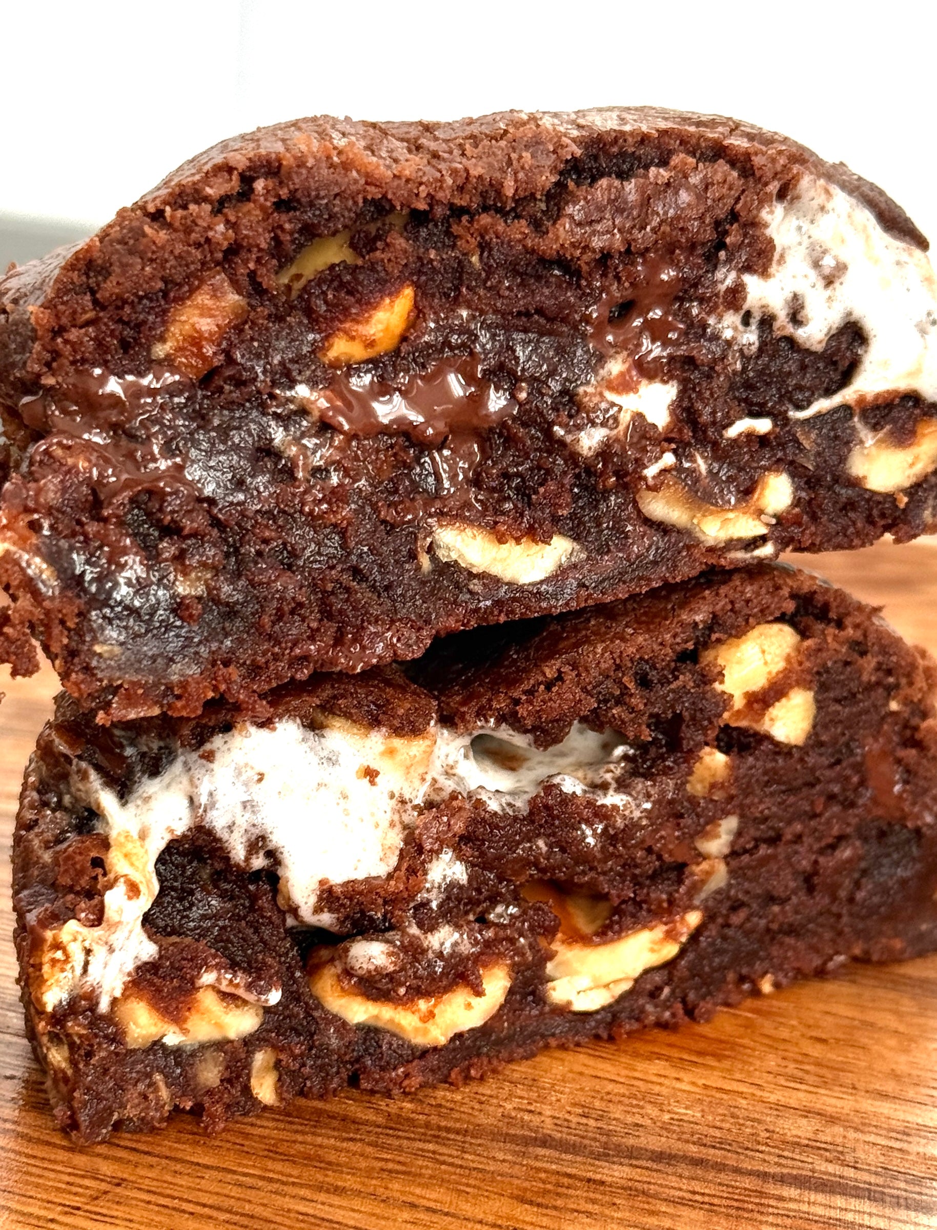 ROCKY ROAD CHOCOLATE COOKIE