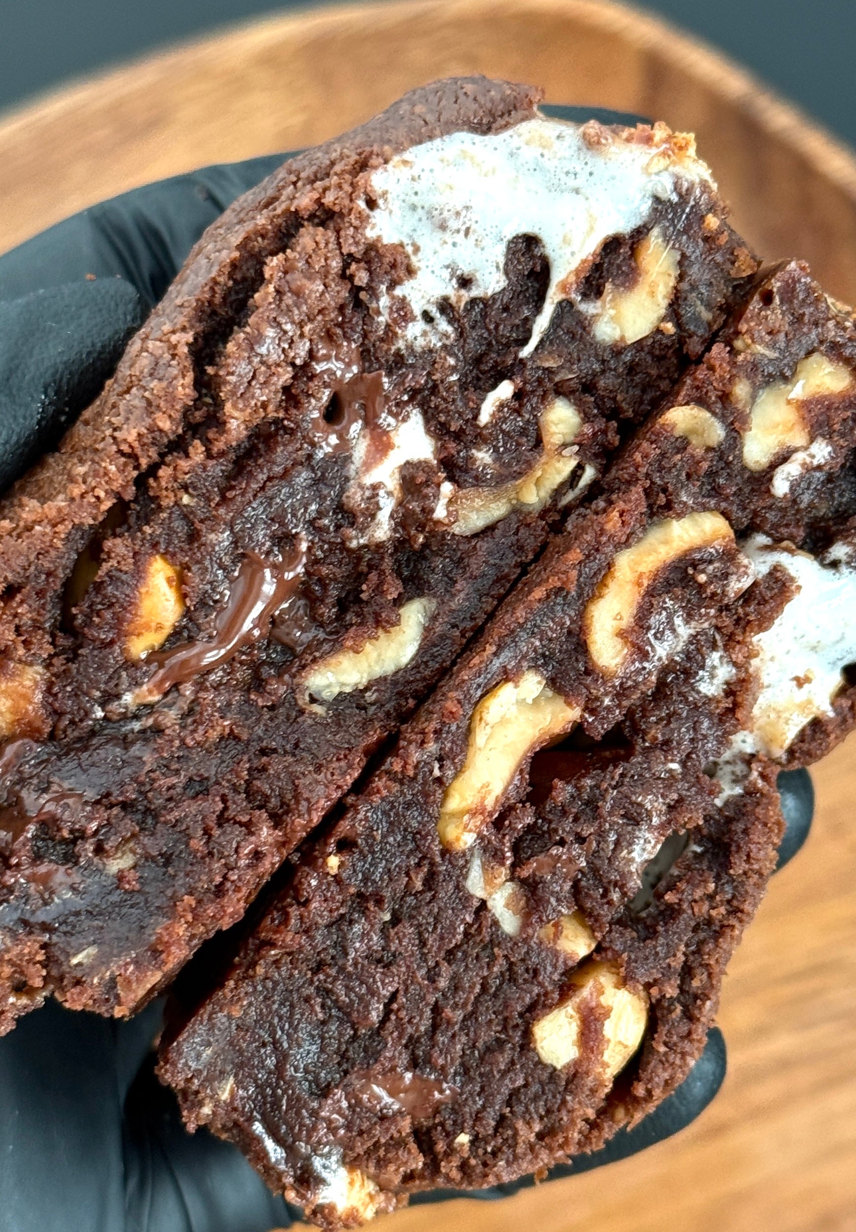 ROCKY ROAD CHOCOLATE COOKIE