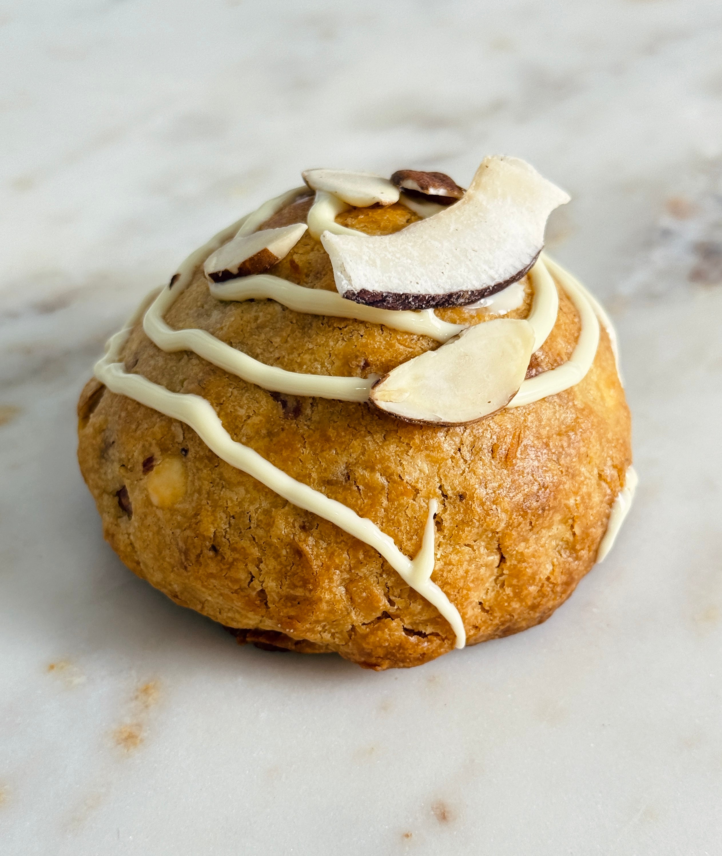 COCONUT ALMOND WHITE CHOCOLATE