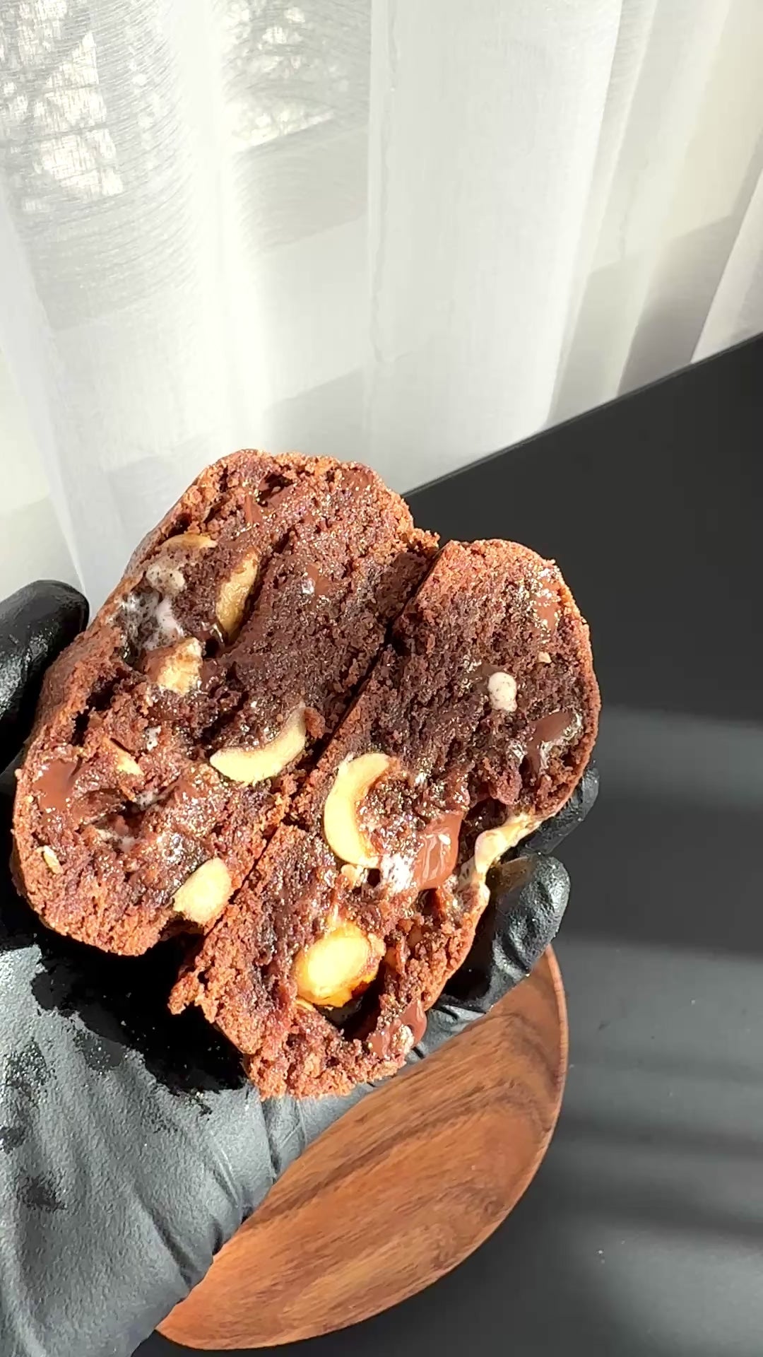 ROCKY ROAD CHOCOLATE COOKIE